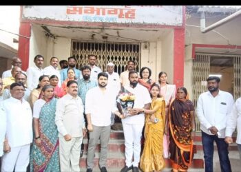 नंदूरबार पं.स.च्या उपसभापतीपदी तेजस पवार यांची बिनविरोध निवड