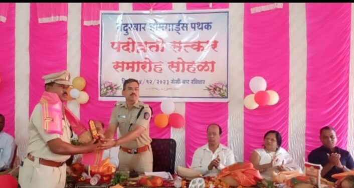 होमगार्ड पथकामार्फत पदोन्नती व गुणगौरव