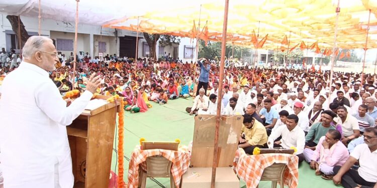 नवापूर विधानसभेच्या जागेसाठी शिवसेनेचा निर्धार : मुख्यमंत्र्यांना साकडे घालू- माजी आ.चंद्रकांत रघुवंशी