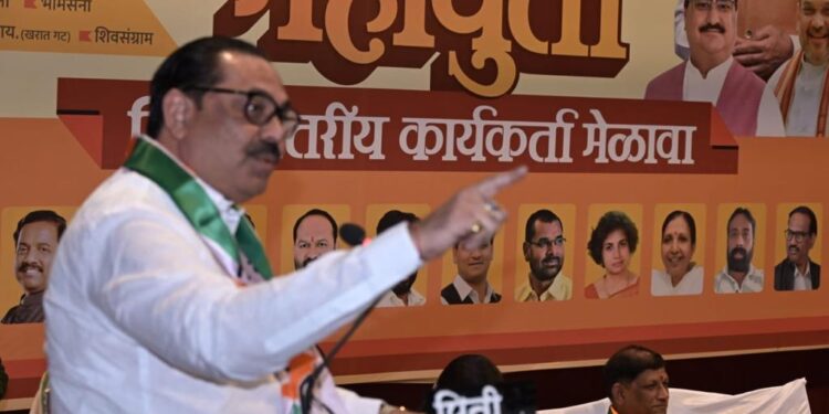 महायुतीत एकतेत बाधा ठरणाऱ्या कार्यकर्ता, पदाधिकाऱ्यांना नारळ द्या : पालकमंत्री अनिल पाटील