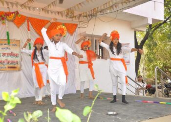 भालेर परिसरात ७५ प्रजासत्ताक दिवस उत्साहात साजरा