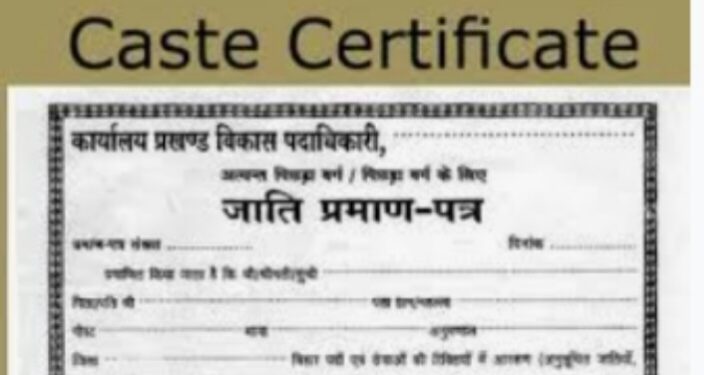 जात पडताळणीतील त्रुटींच्या पुर्ततेसाठी 17 व 18 जानेवारी रोजी शिबिर