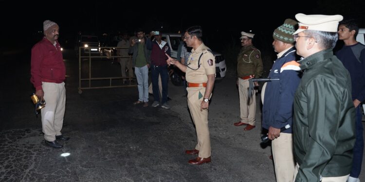 पोलिसांचे कोंबींग ऑपरेशन 73 जणांची उतरवली झिंग