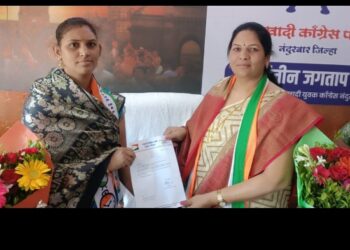 राष्ट्रवादी महिला आघाडी नंदुरबार जिल्हा उपाध्यक्ष पदी दिपीका मोरे यांची नियुक्ती