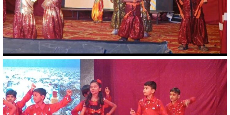 स्वा.सै.श्री.गोकुळदास देसाई आदर्श मराठी व गुजराती विद्यामंदिरात सांस्कृतिक कार्यक्रमांतून भारतीय संस्कृतीचे दर्शन