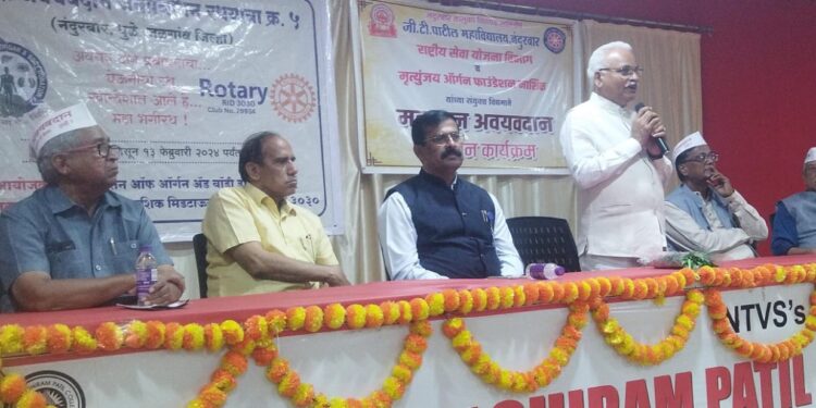 चंदनासारख्या देहाचा मृत्यूनंतरही उपयोग व्हावा म्हणून अवयव दान आवश्यक : पुरुषोत्तम पवार