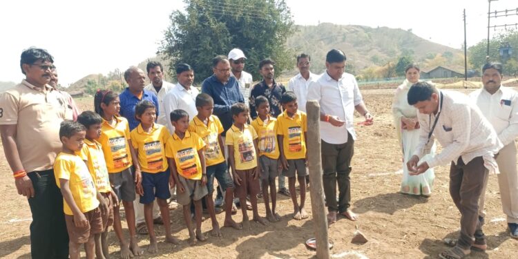 शिक्षण सभापती गणेश पराडके यांच्या हस्ते शिंदवाणी केंद्रातील क्रीडास्पर्धांचे उदघाटन