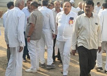 लोकशाही पॅनलच्या प्रचारानिमीत्त लोणखेडा, डोंगरगावसह मंदाणे, ब्राह्मणपुरी परिसरात भेटीगाठी