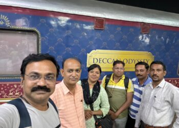 वार्षिक अधिवेशनासाठी डायटचे अधिकारी गणपतीपुळे येथे रवाना