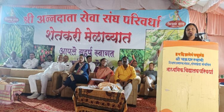 नर्मदेचे पाणी शहाद्यापर्यंत आणण्याचे व येथील शेती सुजलाम सुफलाम करण्याचे वडिलांचे स्वप्न पूर्ण करुन दाखवीन : खा. डॉ. हिना गावित