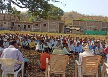 काकडदा येथे होळीच्या पार्श्वभुमीवर संयुक्त ग्रामसभा