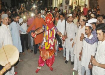 नंदनगरीतील जगदंबा देवी अवतार मिरवणुकीचे आज सायंकाळी आयोजन