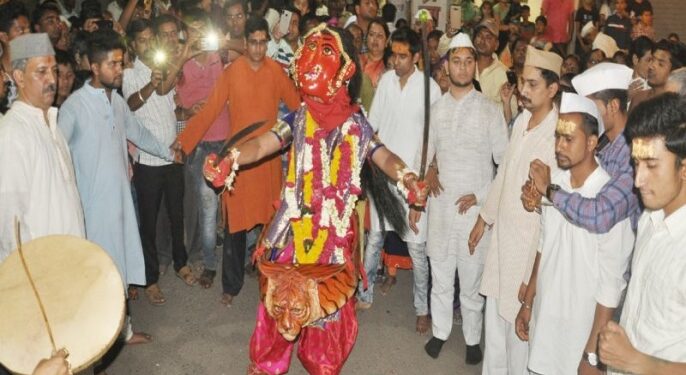 नंदनगरीतील जगदंबा देवी अवतार मिरवणुकीचे आज सायंकाळी आयोजन