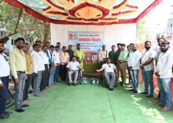 समता युवा मंचतर्फे शिबिरात 30 दात्यांचे रक्तदान