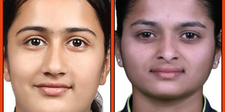 राजश्री राठोड व कन्या मराठे यांची आंतरराष्ट्रीय फ्लोअरबॉल स्पर्धेसाठी निवड