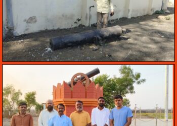 मराठे कालीन तोफेला प्राप्त झाले गतवैभव, हिंदु सेवा सहाय्य समितीचा लढ्याला यश