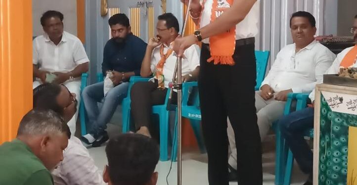 नंदुरबार तालुक्यासह पाडळदा येथे भाजपा युवा मोर्चातर्फे नमो युवा चौपाल उपक्रम