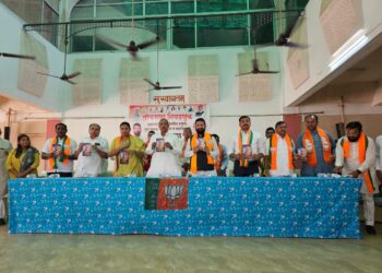 शहादा येथे भाजपातर्फे सूपर वॉरियर्स, बूथ अध्यक्षांची बैठक