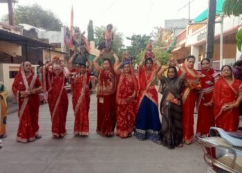 शहादा येथे गणगौर उत्सव मोठ्या उत्साहात साजरा