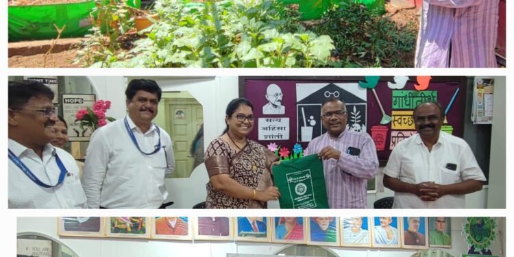 गांधी तीर्थ स्वच्छ शाळा राज्यस्तरीय प्रतियोगितेसाठी एस.ए. मिशन हायस्कुल व कनिष्ठ महाविद्यालयाची निवड