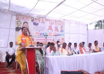 स्वतःच्या गावात साधा रस्ता बनवला नाही; ते निष्क्रिय नेते आज आमच्यावर खोटे आरोप करतात; डॉ. हिना गावितांचा