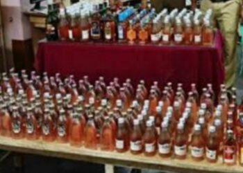अवैध दारूच्या वाहतूकीवर नंदुरबार पोलीसांची धडक कारवाई केली असून 18 लाखांचा मद्यसाठा जप्त