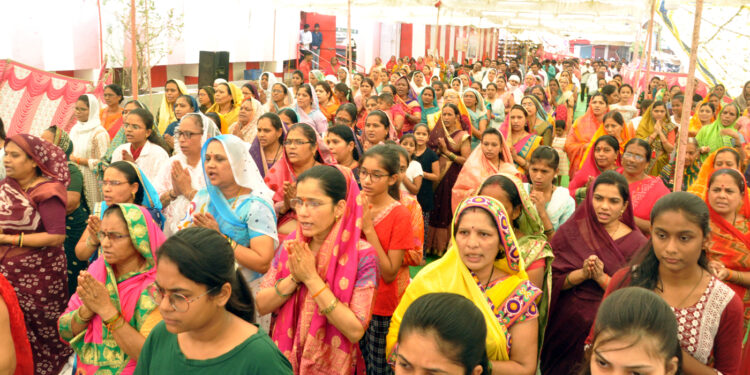 श्री स्वामी समर्थ महाराज पुण्यतिथीनिमित्त आयोजित अखंड नाम जप यज्ञ सप्ताहाची सांगता