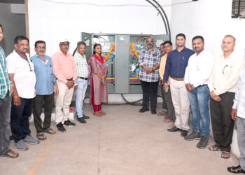 नंदुरबार पालिकेत सौर उर्जा यंत्रणा कार्यान्वित