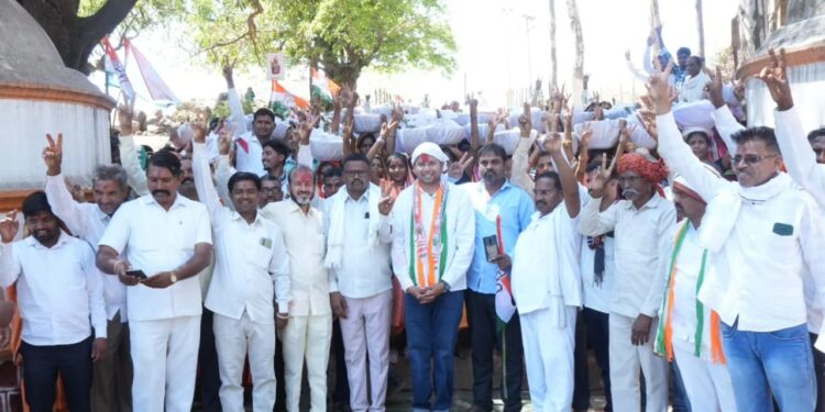 अस्तंबा येथून काँग्रेसचे उमेदवार ॲड. गोवाल पाडवी यांचा प्रचाराचा शुभारंभ