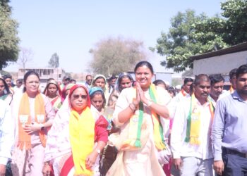 आमच्या विकास कामांमुळे सुरू झालेली विरोधकांची पोटदुखी, डॉ.असल्यामुळे आम्हीच थांबवू शकतो : महायुतीच्या उमेदवार डॉ. हिना गावित यांचा प्रहार