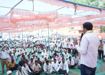 साक्रीत गोवाल पाडवींचा जोरदार प्रचार