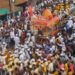 उमर्दे खुर्द येथे श्री खंडेराव महाराज यात्रोत्सवानिमित्त हजारोंच्या उपस्थितीत ओढण्यात आल्या बारा गाड्या