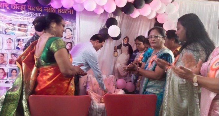 जागतिक परिचारिका फ्लोरेन्स नाइटिंगेल दिन साजरा