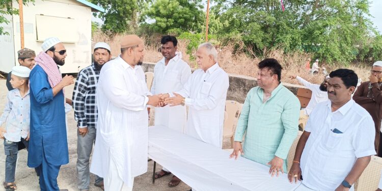 शिवसेना संपर्कप्रमुख,माजी आमदार चंद्रकांत रघुवंशींकडून मुस्लिम बांधवांना ईदच्या शुभेच्छा