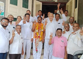 वाघाळे गणाचे संतोष साबळेंची पंचायत समिती उपसभापतीपदी वर्णी