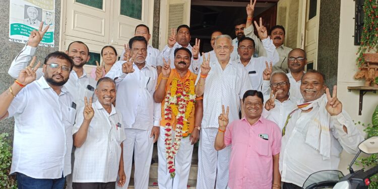वाघाळे गणाचे संतोष साबळेंची पंचायत समिती उपसभापतीपदी वर्णी