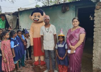 छोटा भीमने केला मुलांचा पहिला दिवस अविस्मरणीय