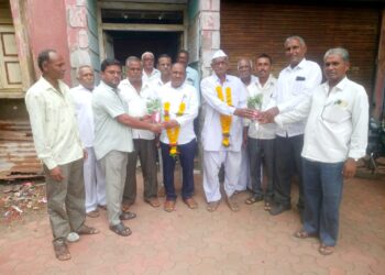 भालेर विविध कार्यकारी सोसायटीच्या चेअरमनपदी संतोष पाटील यांची बिनविरोध निवड