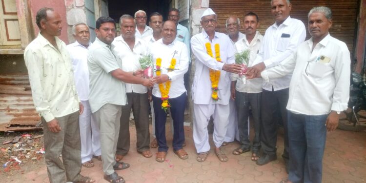 भालेर विविध कार्यकारी सोसायटीच्या चेअरमनपदी संतोष पाटील यांची बिनविरोध निवड