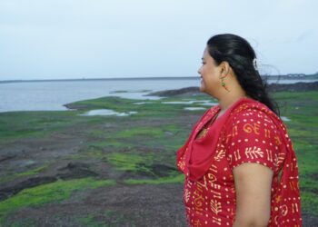 डॉ. हिना गावित यांनी विरचक धरणाची केली पाहणी; नंदुरबारचा पाणी प्रश्न सोडवण्यासाठी ईश्वराला केली प्रार्थना