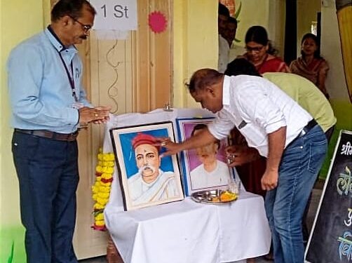 भालेर येथील क. पु.पाटील माध्यमिक विद्यालयात जागतिक स्कार्फ डे उत्साहात साजरा