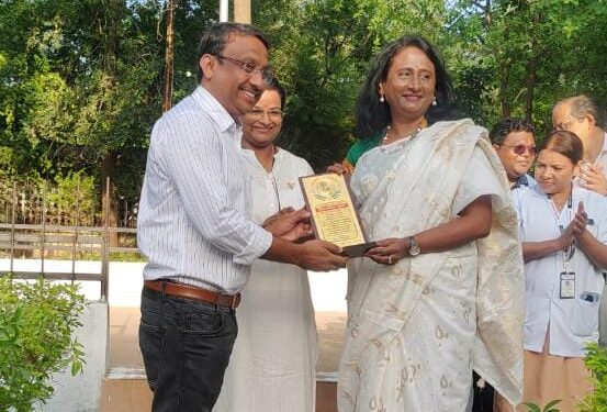उत्कृष्ट कामगिरीबद्दल नंदुरबार क्षयरोग विभागाचा सत्कार