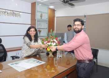 डॉ. मिताली सेठी यांनी स्विकारला नंदुरबार जिल्हाधिकारी पदाचा कार्यभार