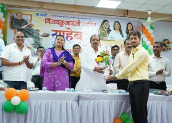 सर्व सुविधांनी सज्ज तालुका क्रीडा संकुल उभारणीला महिन्याअखेरीस होणार सुरुवात : मंत्री नामदार डॉक्टर विजयकुमार गावित