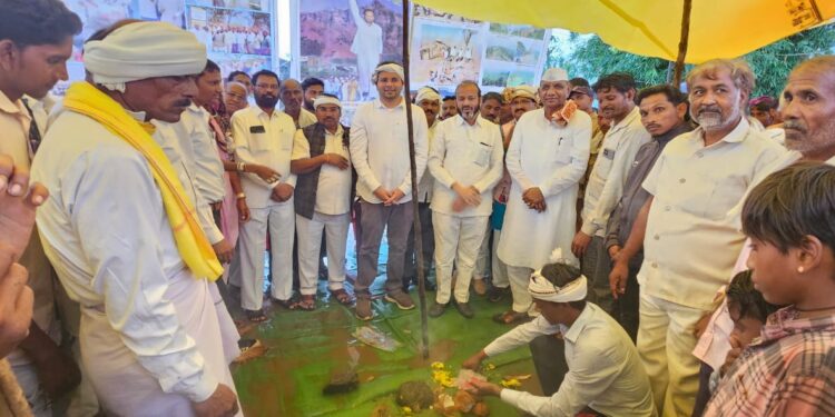 फलाई येथे ५६ गाव पाड्यांमध्ये ३७ कोटींच्या खर्चाच्या विद्युतीकरणाच्या कामांचा शुभारंभ