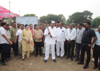 नंदुरबार तालुका क्रिडा संकुल खेळाडूंसह नागरिकांचे आरोग्य मंदिर बनेल : डॉ. विजयकुमार गावित