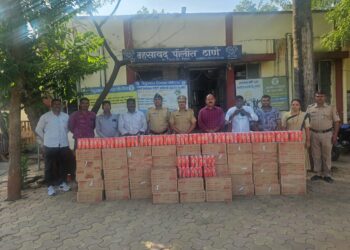 उकलापाणी येथे अडीच लाखाची अवैध मद्य जप्त,  म्हसावद पोलिसांची कारवाई