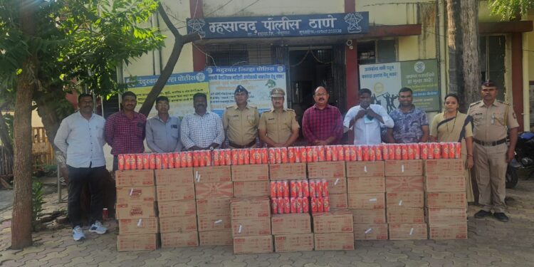 उकलापाणी येथे अडीच लाखाची अवैध मद्य जप्त,  म्हसावद पोलिसांची कारवाई