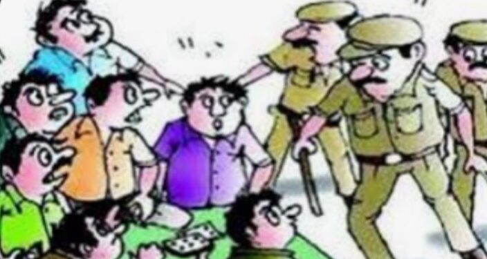 क्रीडा क्लबच्या नावाखाली सुरु होता जुगार, सात लाखाच्या मुद्देमालासह पोलिसांनी ३७ संशयितांना घेतले ताब्यात