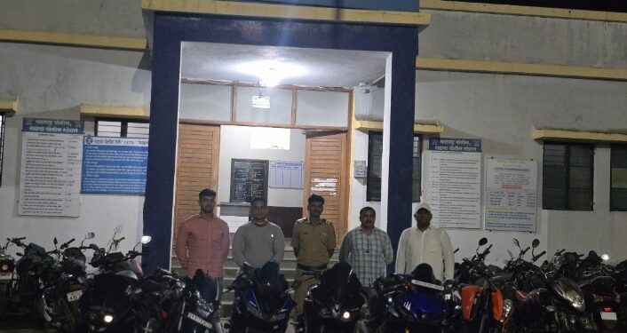 तीन राज्यातून चोरलेल्या 7 दुचाकी जप्त, एकास अटक, स्थानिक गुन्हे अन्वेषण शाखेची कारवाई